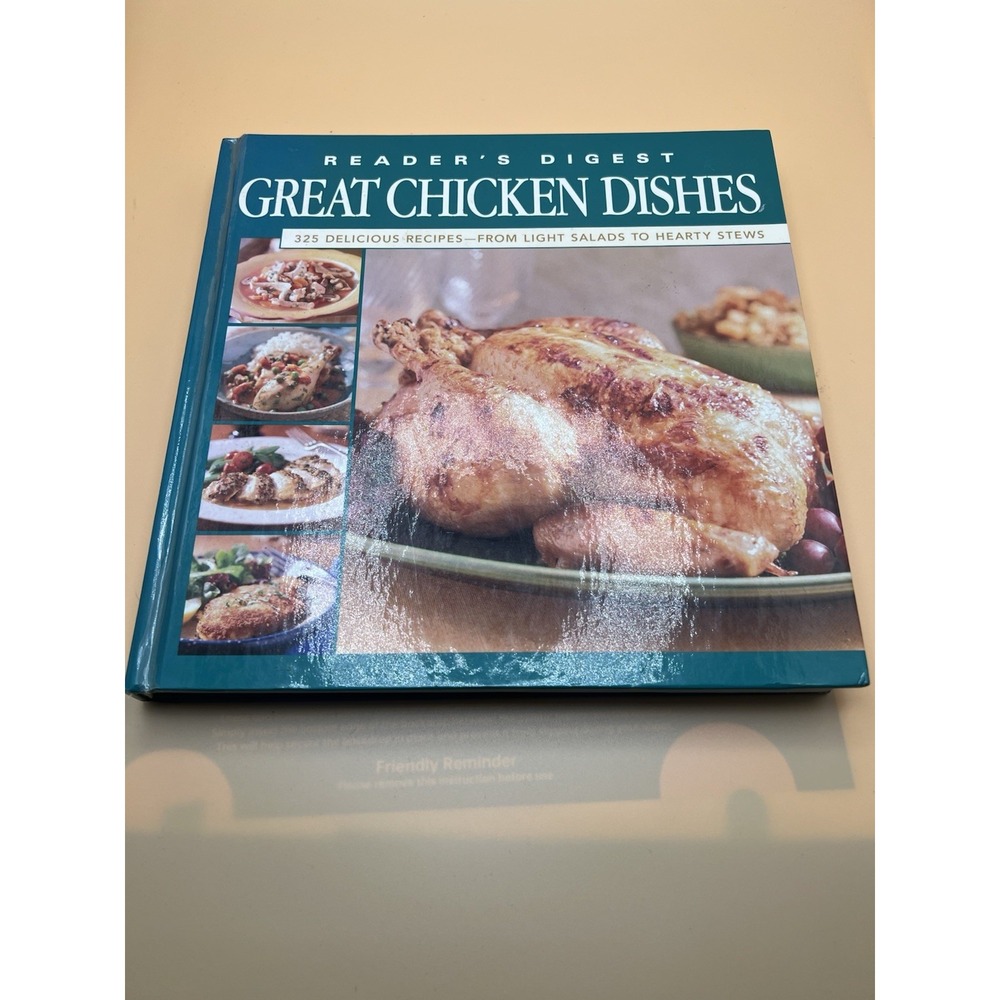 Readers Digest Great Chicken Dishes Cookbook 325 Recipes Hardcover 9780762102389
